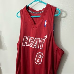 adidas LeBron James Miami Heat Xmas Jersey